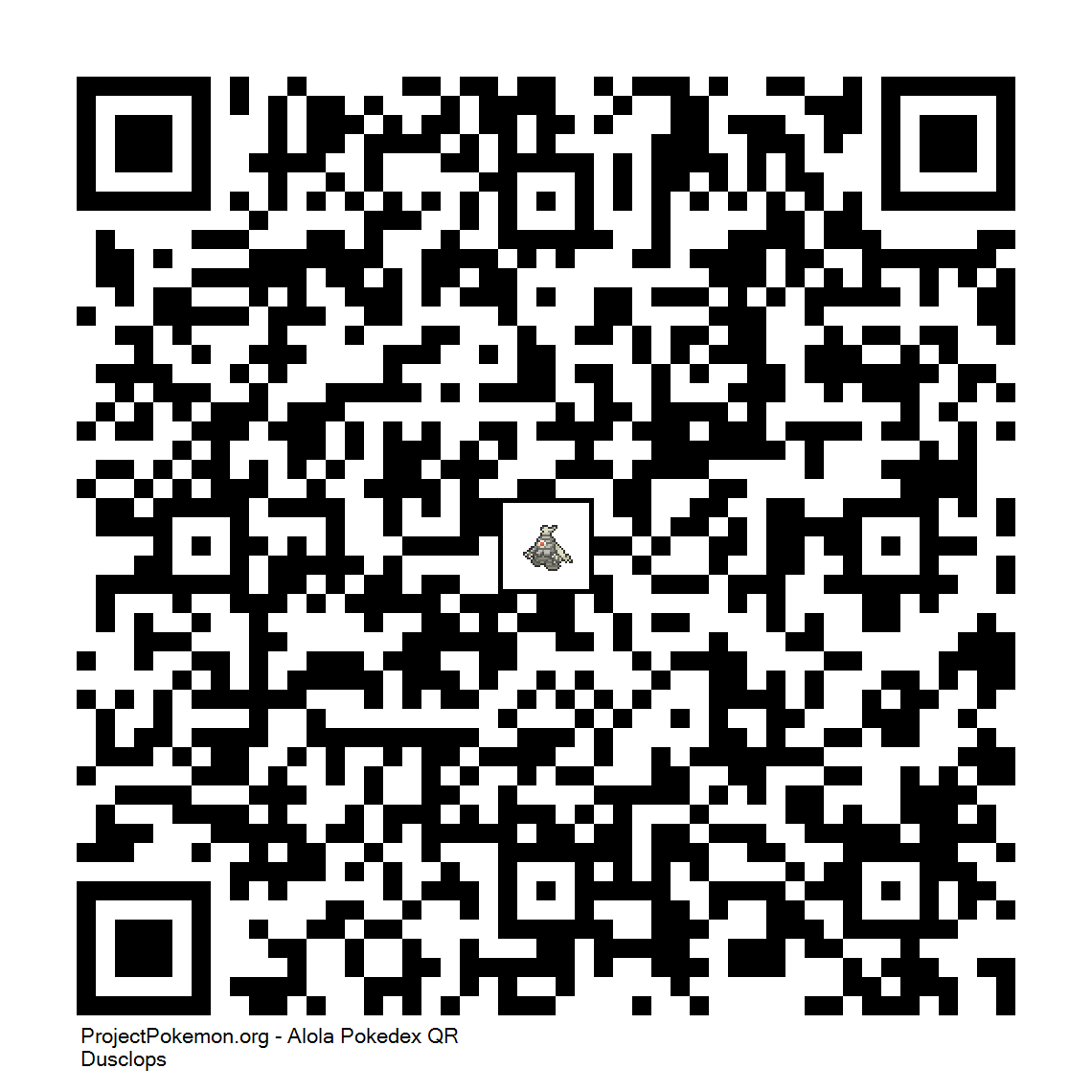 Cdigo QR de Dusclops